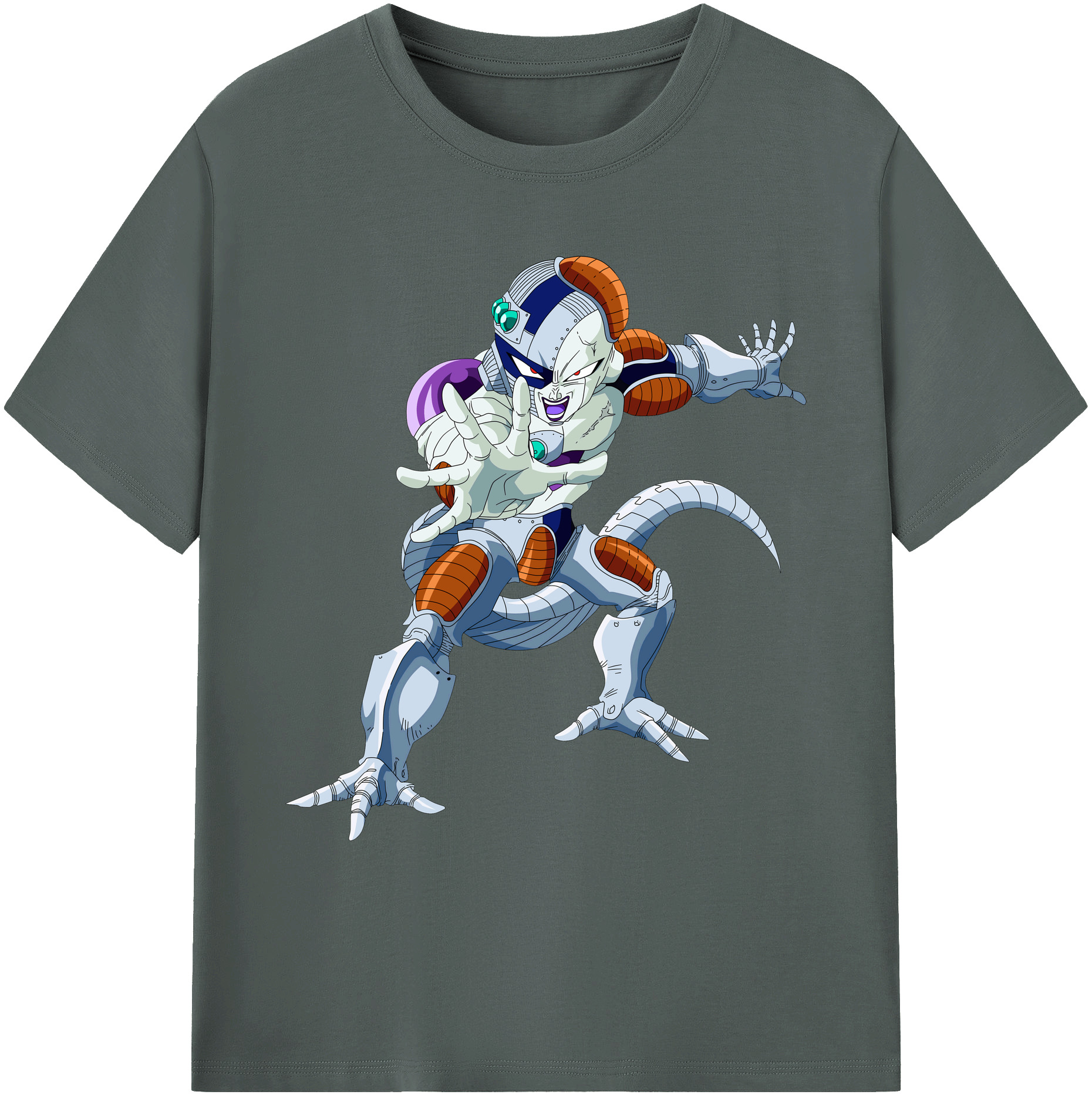 （画像用） ドラゴンボール フリーザ DRAGON BALL Frieza 綿100％ メンズ半袖Tシャツ｜肌触りやわらか＆通気性